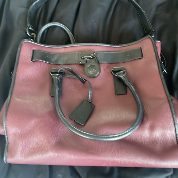 Michael Kors all leather sat satchel - Picture 6 of 6